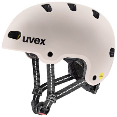 Čelada Uvex KID 4 style MIPS warm grey matt