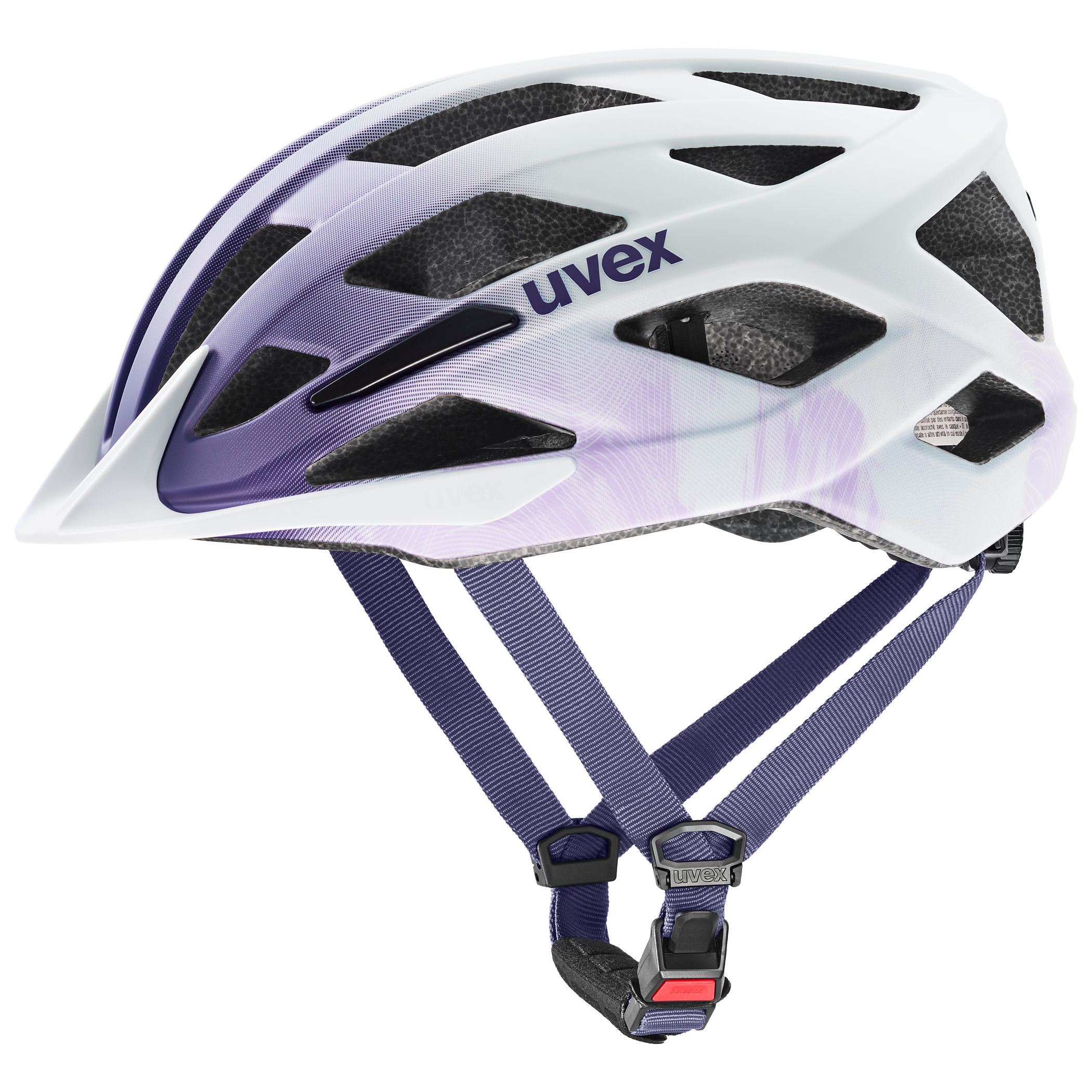 Čelada Uvex air wing 2 cc lilac-white matt