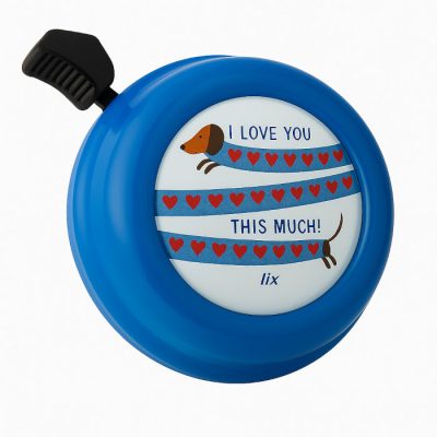 Zvonček Liix colour bell Dog Love Striking Blue